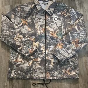 Crooks & Castles Camouflage Jacket with Earth Tones